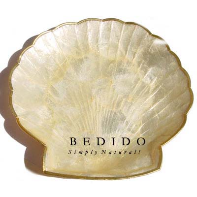 Capiz Shell Clam Shaped Gifts Sovenirs Give Away