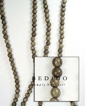 Graywood Wood Beads Wood Beads Wooden Necklace