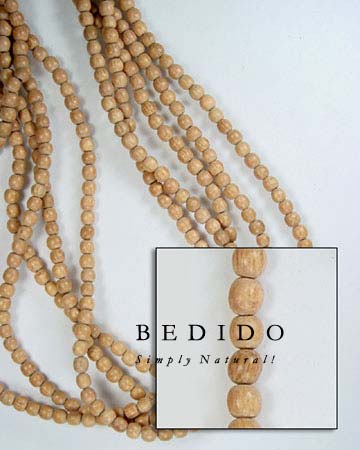 Rosewood Wood Beads Wood Beads Wooden Necklace