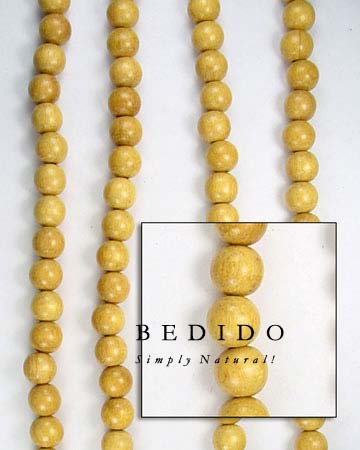 Nangka Woodbeads Wood Beads Wooden Necklace