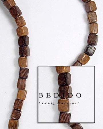 Robles Dice Wood Beads Wood Beads Wooden Necklace