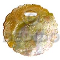 Round grooved mop