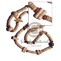 "kalandrakas"- asstd. wood beads per