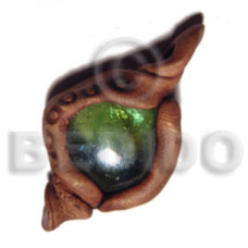 50mmx25mm clay eye