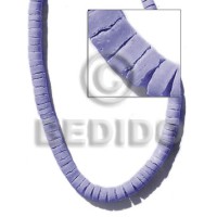 7-8mm coco heishe lavender color