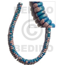 7-8mm coco pokalet. blue