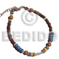 Wood beads 4-5mm 2-3mm