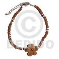 2-3mm coco pokalet. natural brown