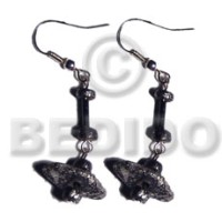 Dangling single row black coco