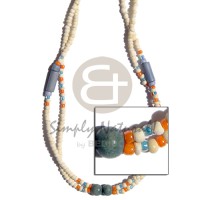 2-3mm 2 rows coco bleached