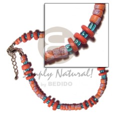 4-5mm orange coco pokalet.