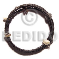2-3mm coco pokalet. black hoop