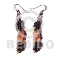 Dangling black coco pokalet