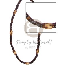 4-5mm coco pokalet black brown