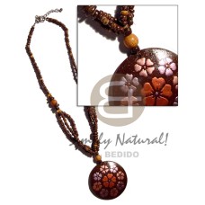 2-3mm natural brown coco pokalet