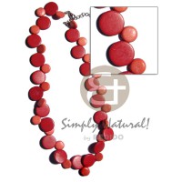 Single row red tones coco