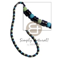 7-8mm black coco heishe