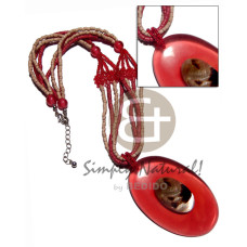 4 rows 2-3mm maroon coco