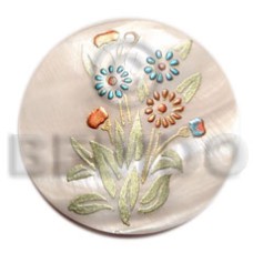 Round 50mm kabibe shell