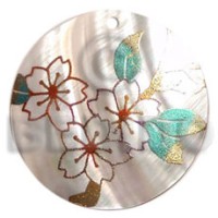 Round 50mm kabibe shell