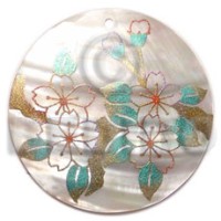 Round 50mm kabibe shell