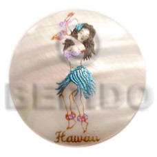 Round 40mm kabibe shell