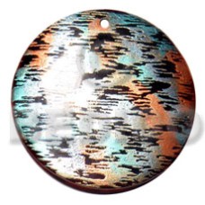 Round 50mm blacktab shell