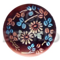 Round 50mm blacktab shell