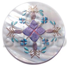 Round 50mm kabibe shell