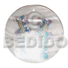 Round 50mm kabibe shell