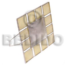 Pastel yellow picture frame