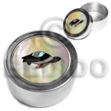 Stainless metal round casing