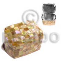 Stainless metal casing inlaid