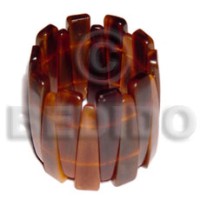 Amber horn elastic
