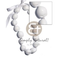 Kukui nuts in white