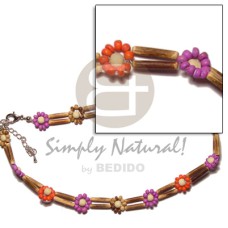 2 rows sig-id wood tube