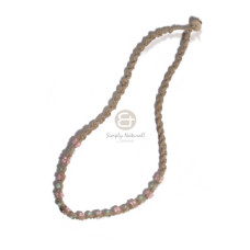 Twisted abaca macrame white