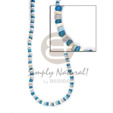 4-5mm coco pukalet blue wht tones