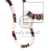 Square cut wht shell