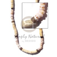 4-5mm coco heishe bleach