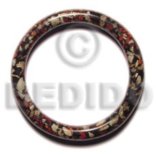 Burgundy red tiger corals