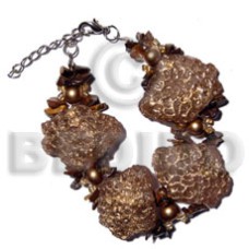 4 pcs. 32mmx25mm resin clam