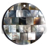 50mm square blacklip blocking chips