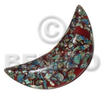 Quarter moon crushed limestones