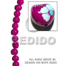 Kukui seed fuschia