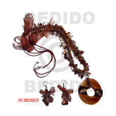 Set jewelry ordered individually as