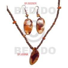 Set jewelry ordered individually as