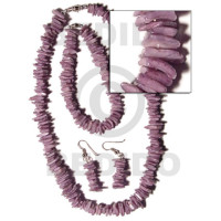 Set jewelry ordered individually as