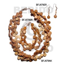 Set jewelry ordered individually as