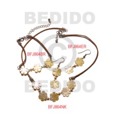 Set jewelry ordered individually as